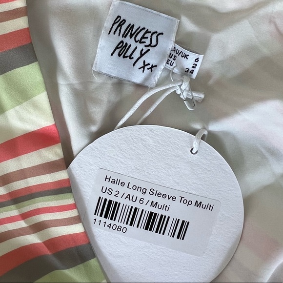 Princess Polly | Halle Long Sleeve Top | US 2 - Picture 4 of 4